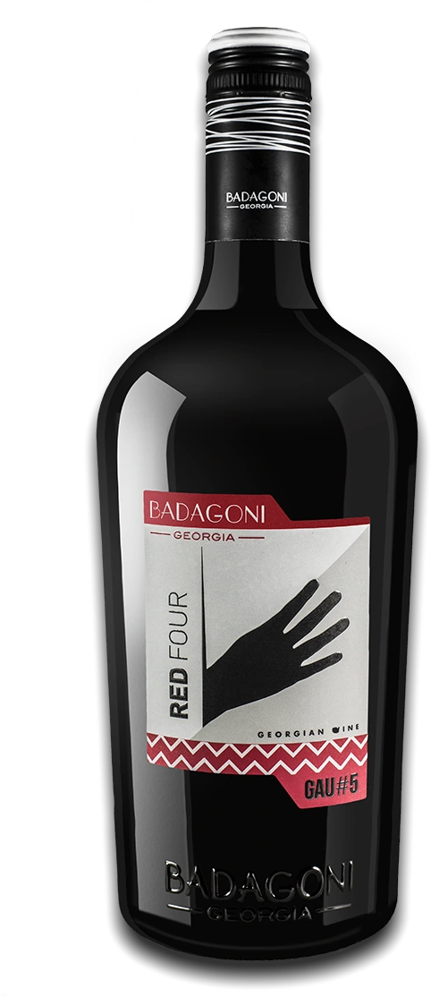 GAU#5 Red Four bottle